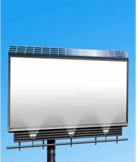 Solar Powered LED Billboards