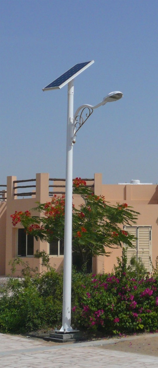 solar led outdoor pole