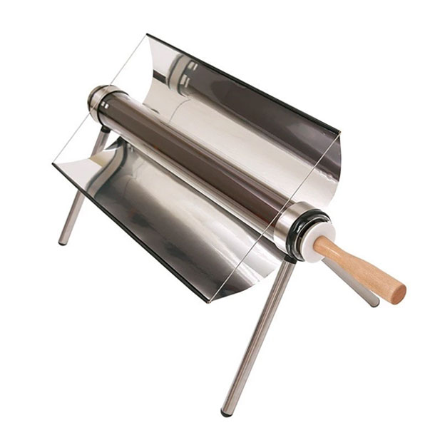 Solar BBQ Oven Pully opened