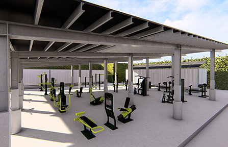 CampSOL workout area example 2